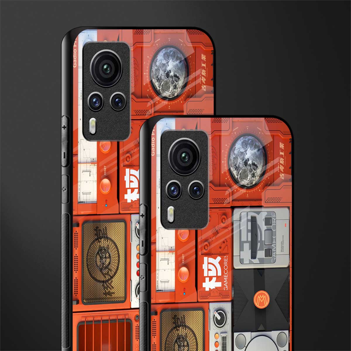different world glass case for vivo x60 pro image-2