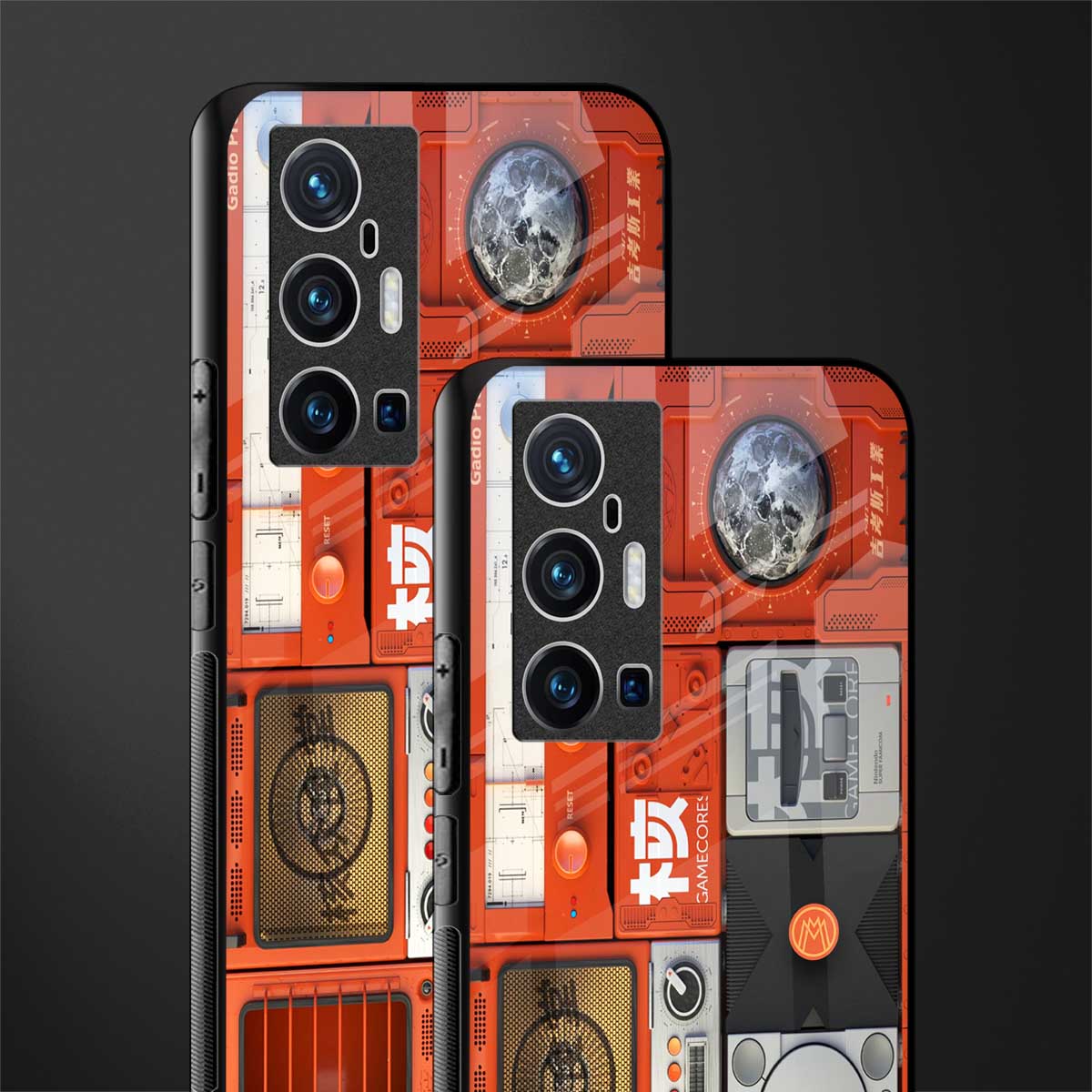 different world glass case for vivo x70 pro plus image-2