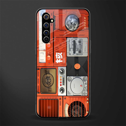 different world glass case for realme x50 pro image