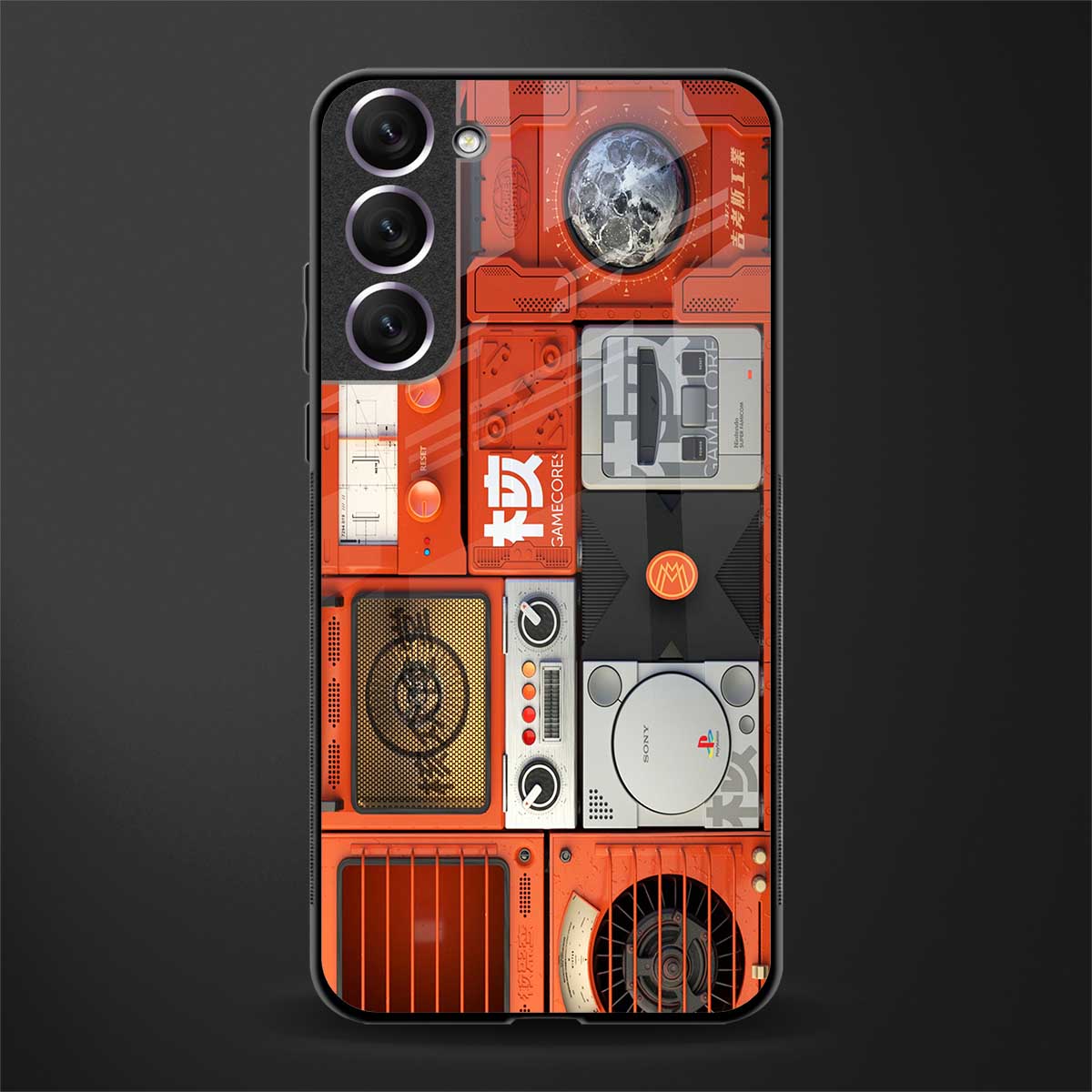 different world glass case for samsung galaxy s21 image