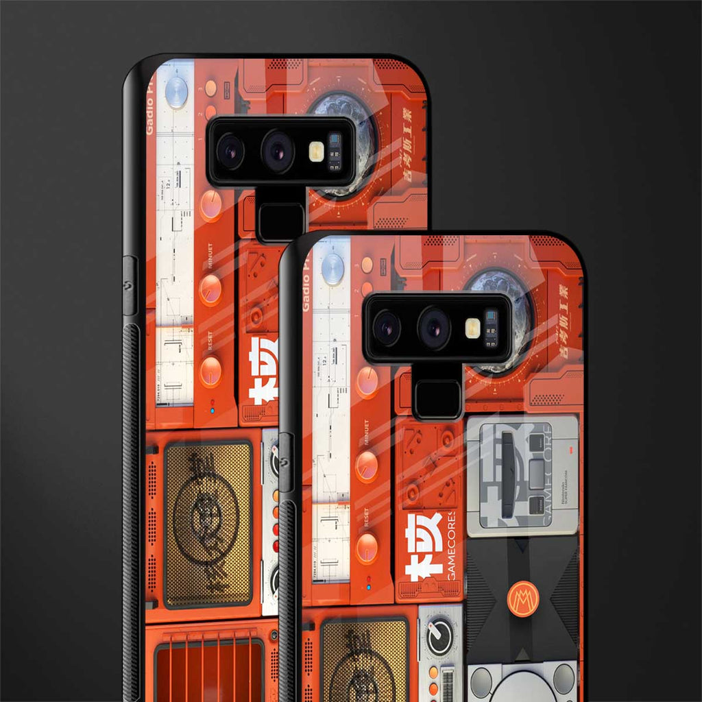 different world glass case for samsung galaxy note 9 image-2