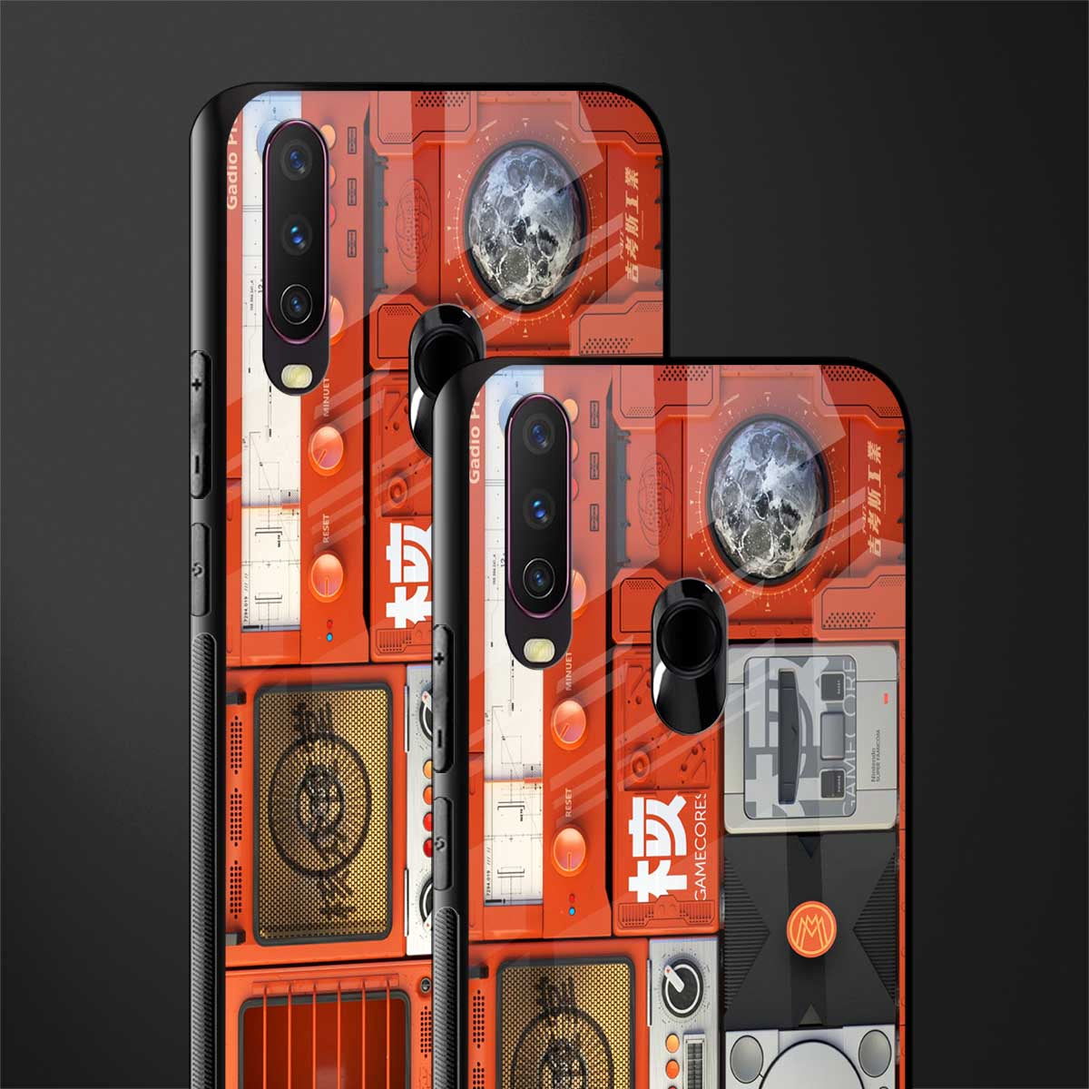 different world glass case for vivo y17 image-2