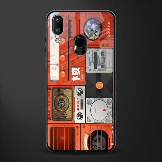 different world glass case for vivo y91 image