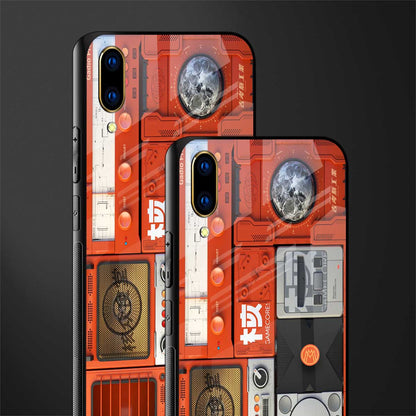 different world glass case for vivo v11 pro image-2