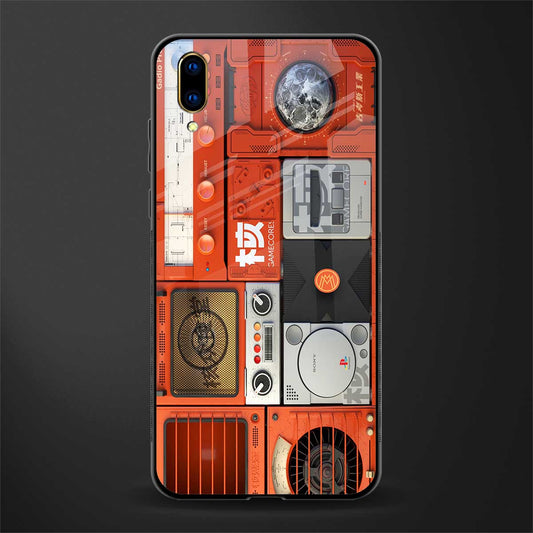different world glass case for vivo v11 pro image