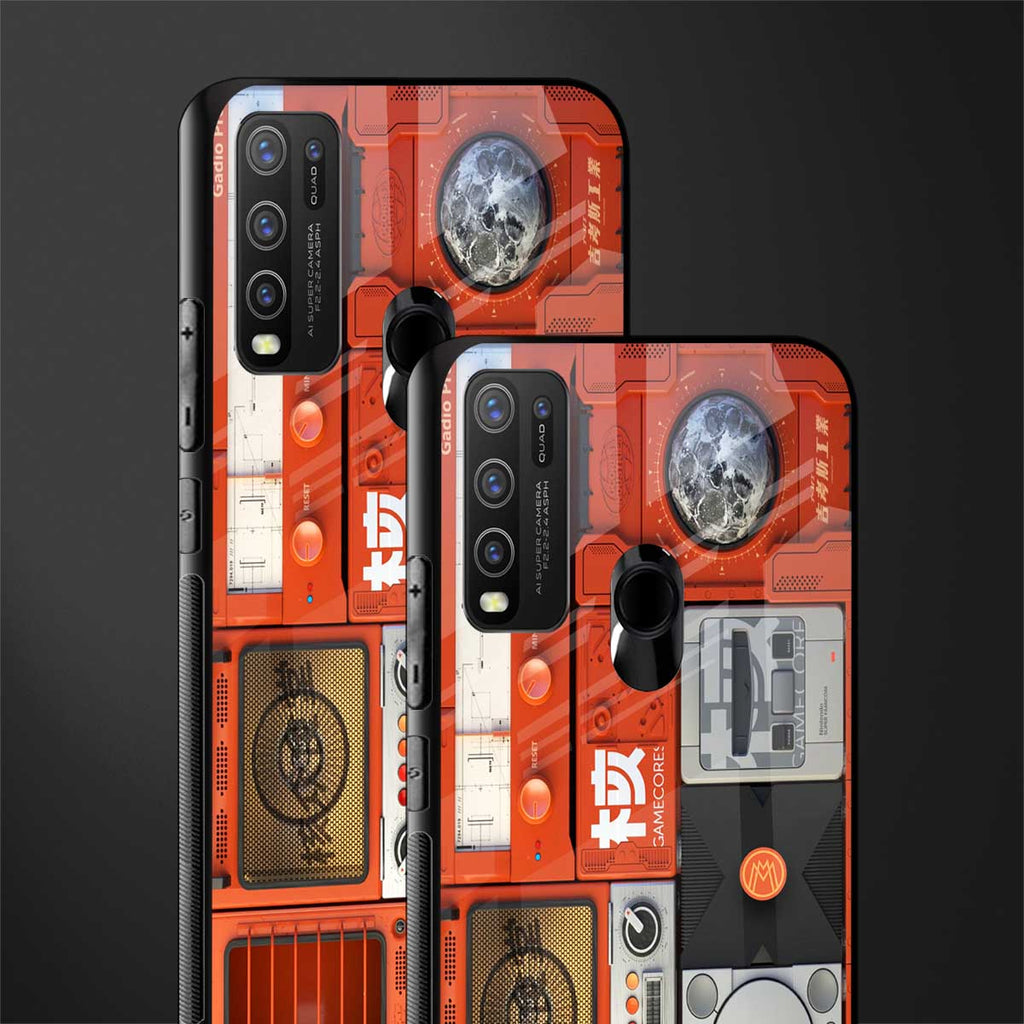 different world glass case for vivo y30 image-2