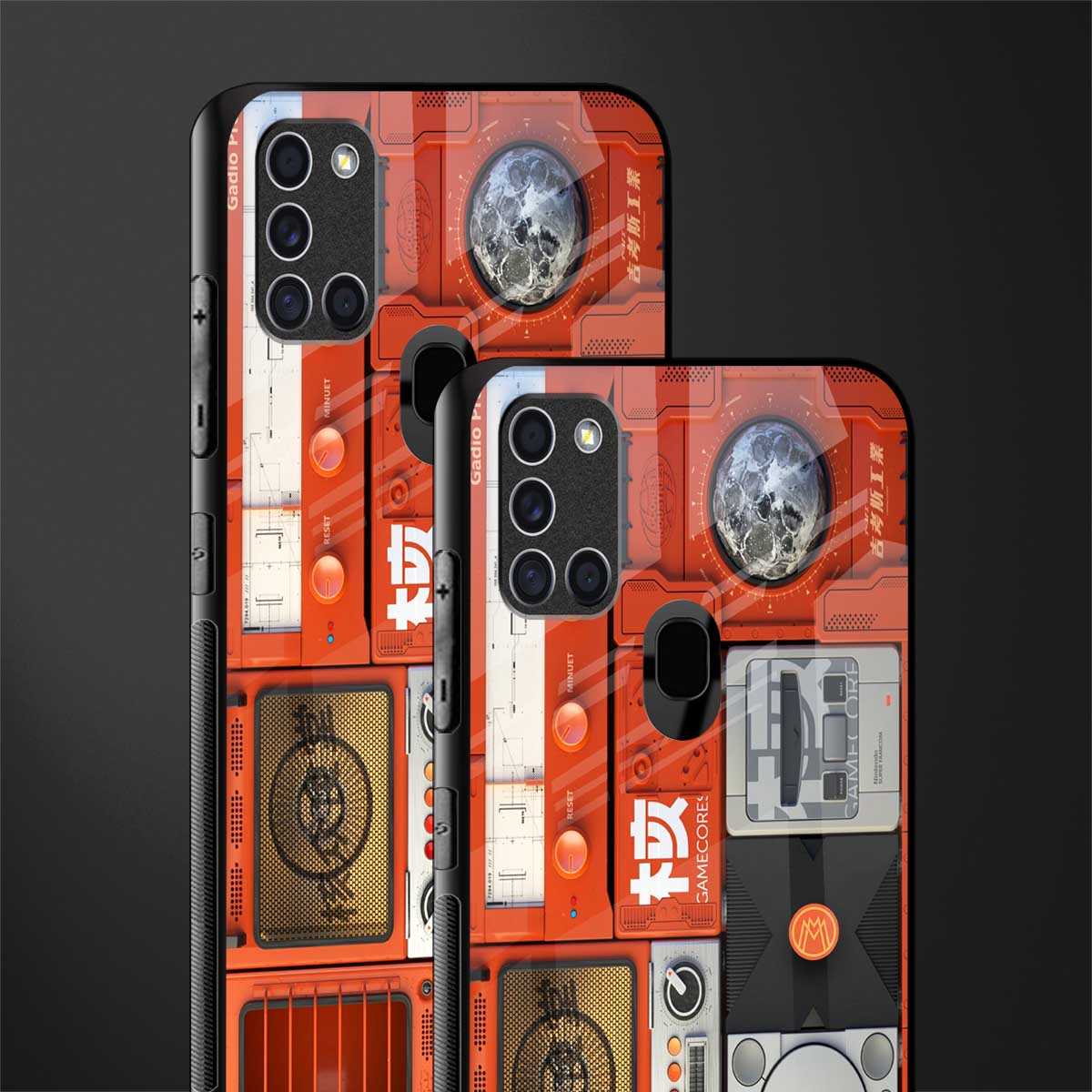 different world glass case for samsung galaxy a21s image-2
