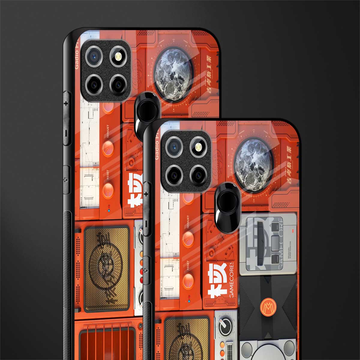 different world glass case for realme narzo 30a image-2