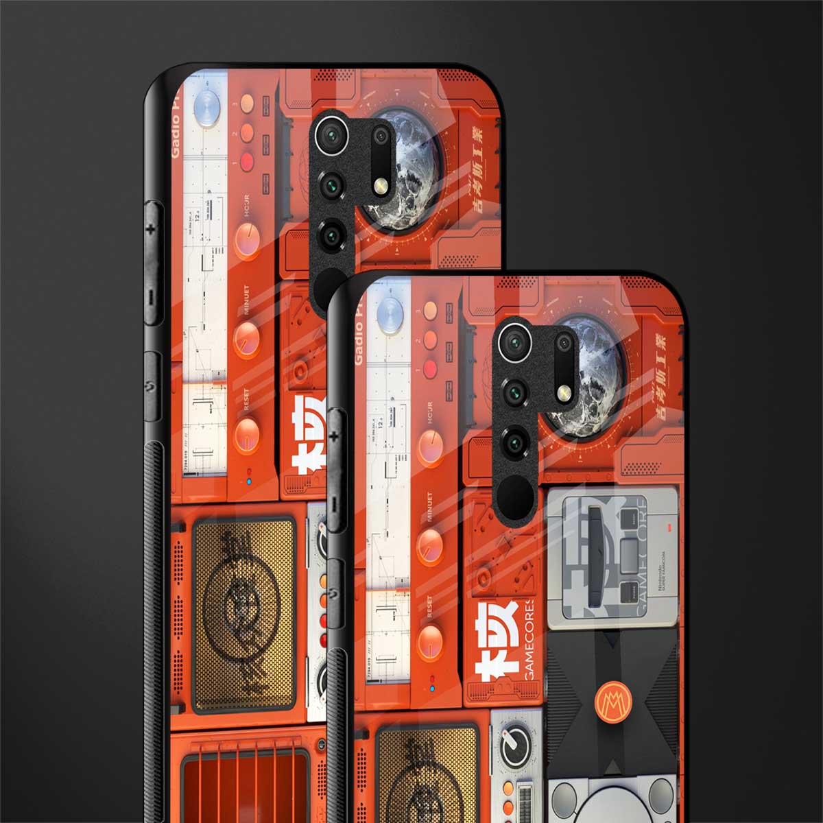 different world glass case for redmi 9 prime image-2