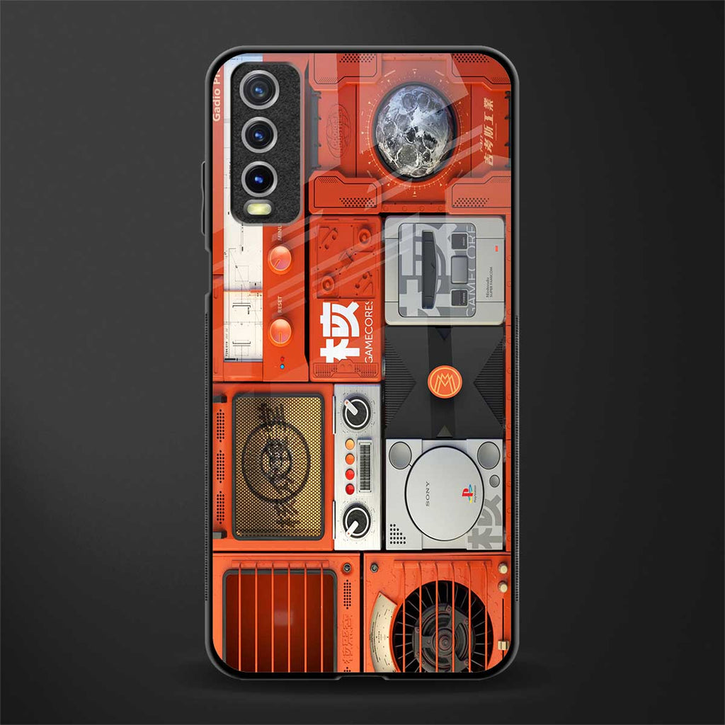 different world glass case for vivo y20 image