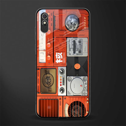 different world glass case for redmi 9i image