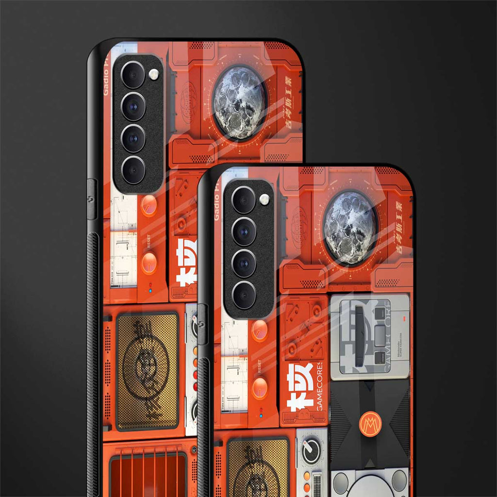 different world glass case for oppo reno 4 pro image-2