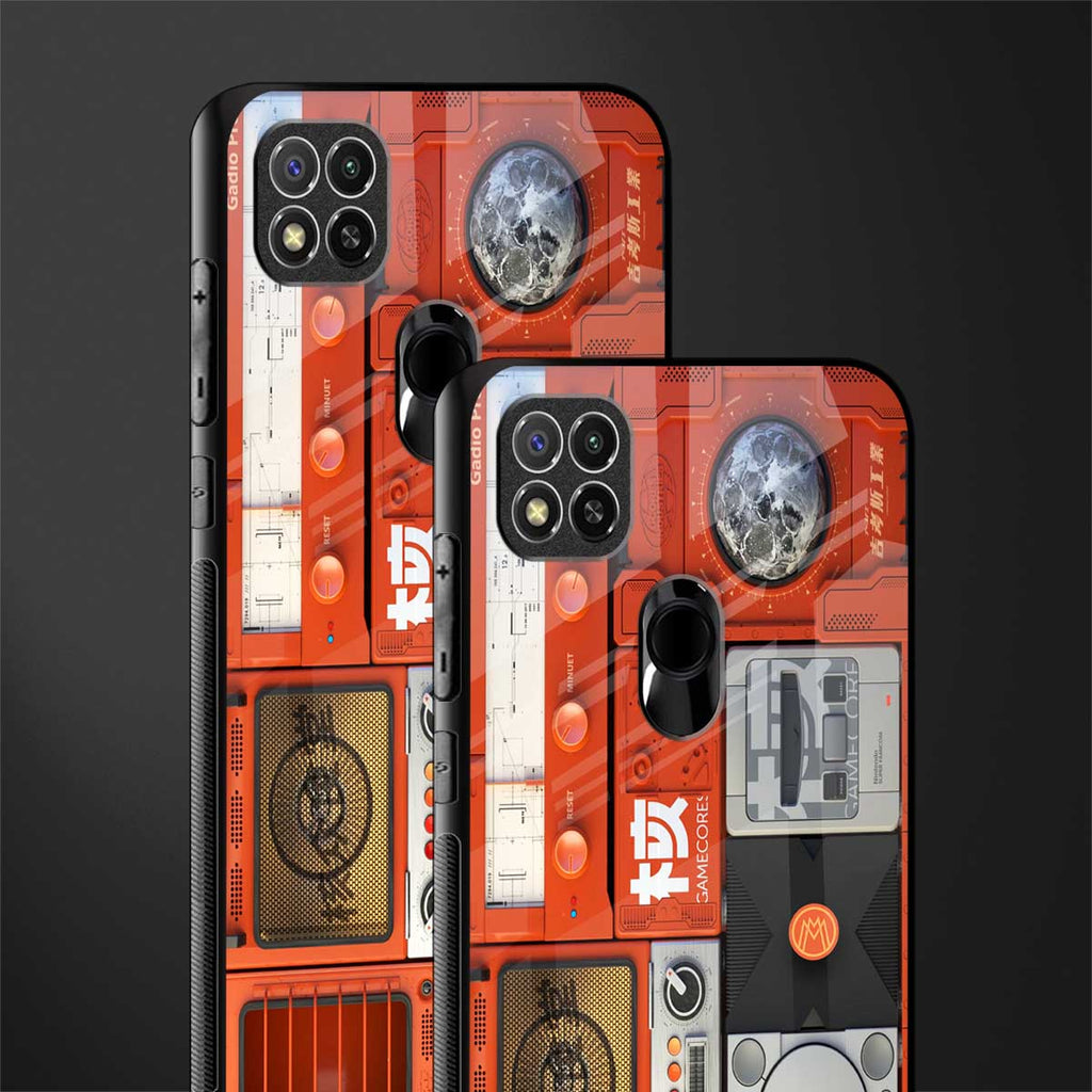 different world glass case for redmi 9c image-2