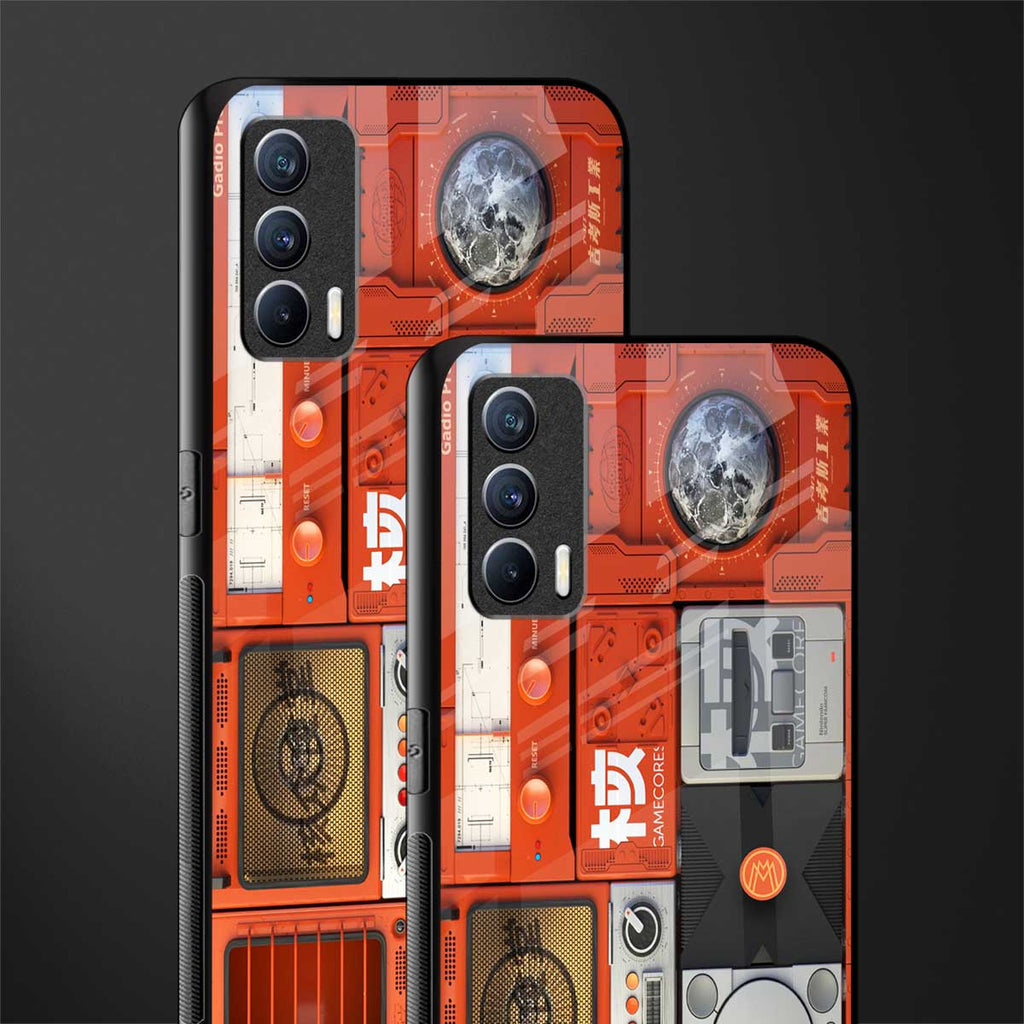different world glass case for realme x7 image-2