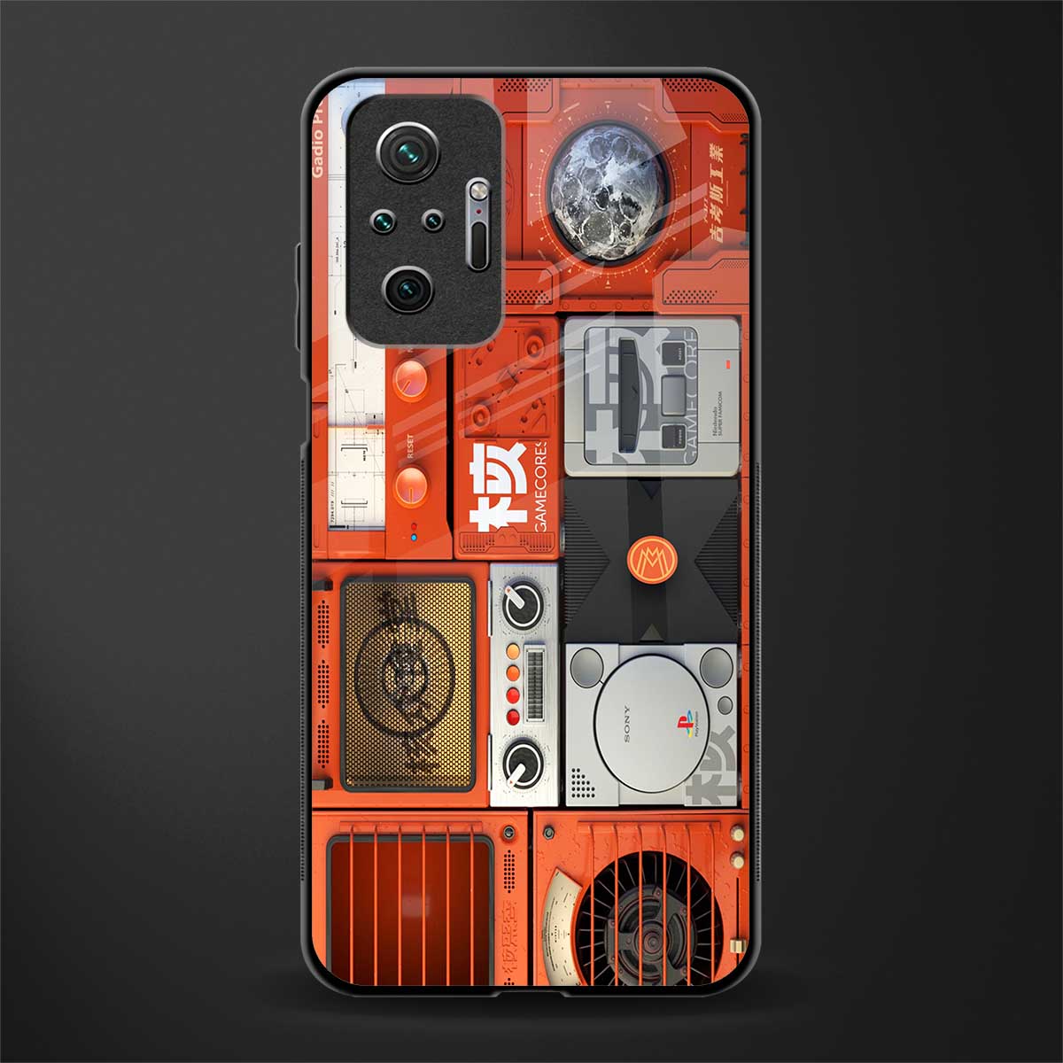 different world glass case for redmi note 10 pro image