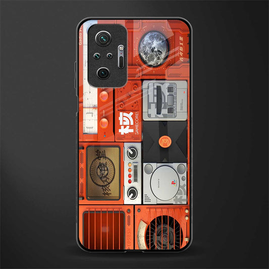 different world glass case for redmi note 10 pro image