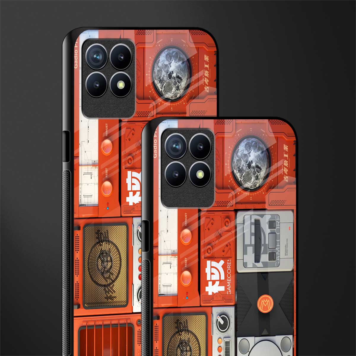 different world glass case for realme 8i image-2