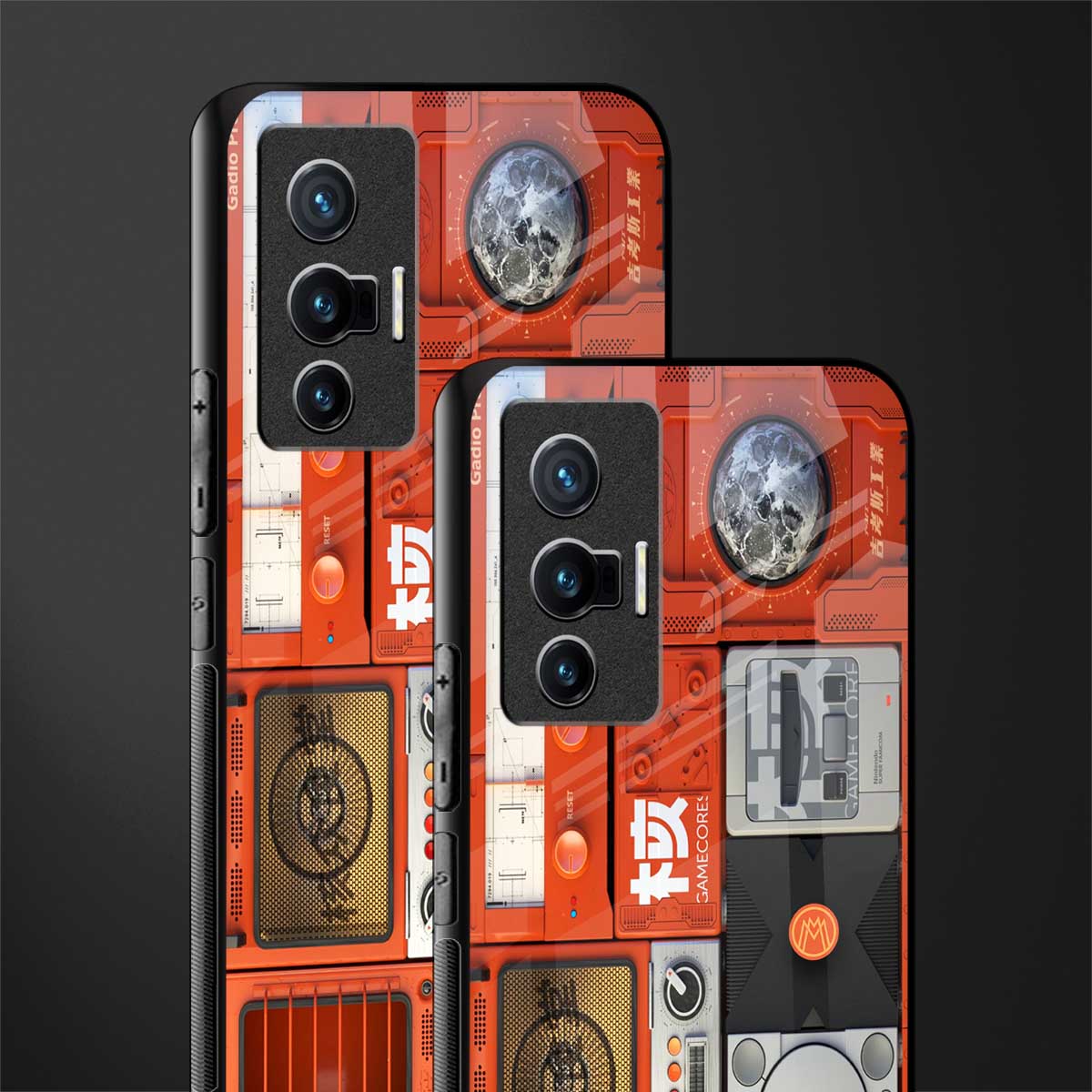 different world glass case for vivo x70 image-2