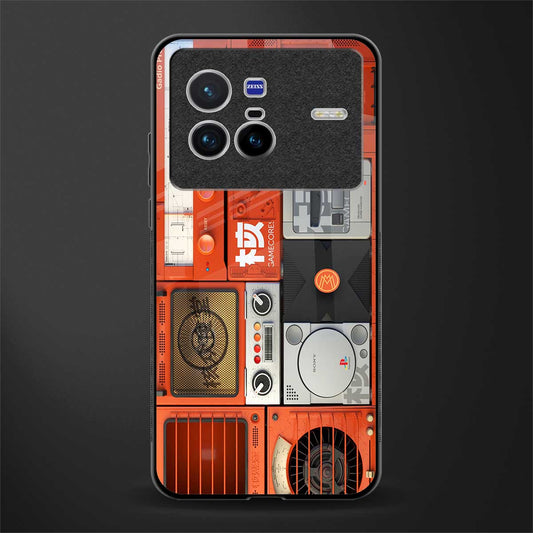 different world glass case for vivo x80 image