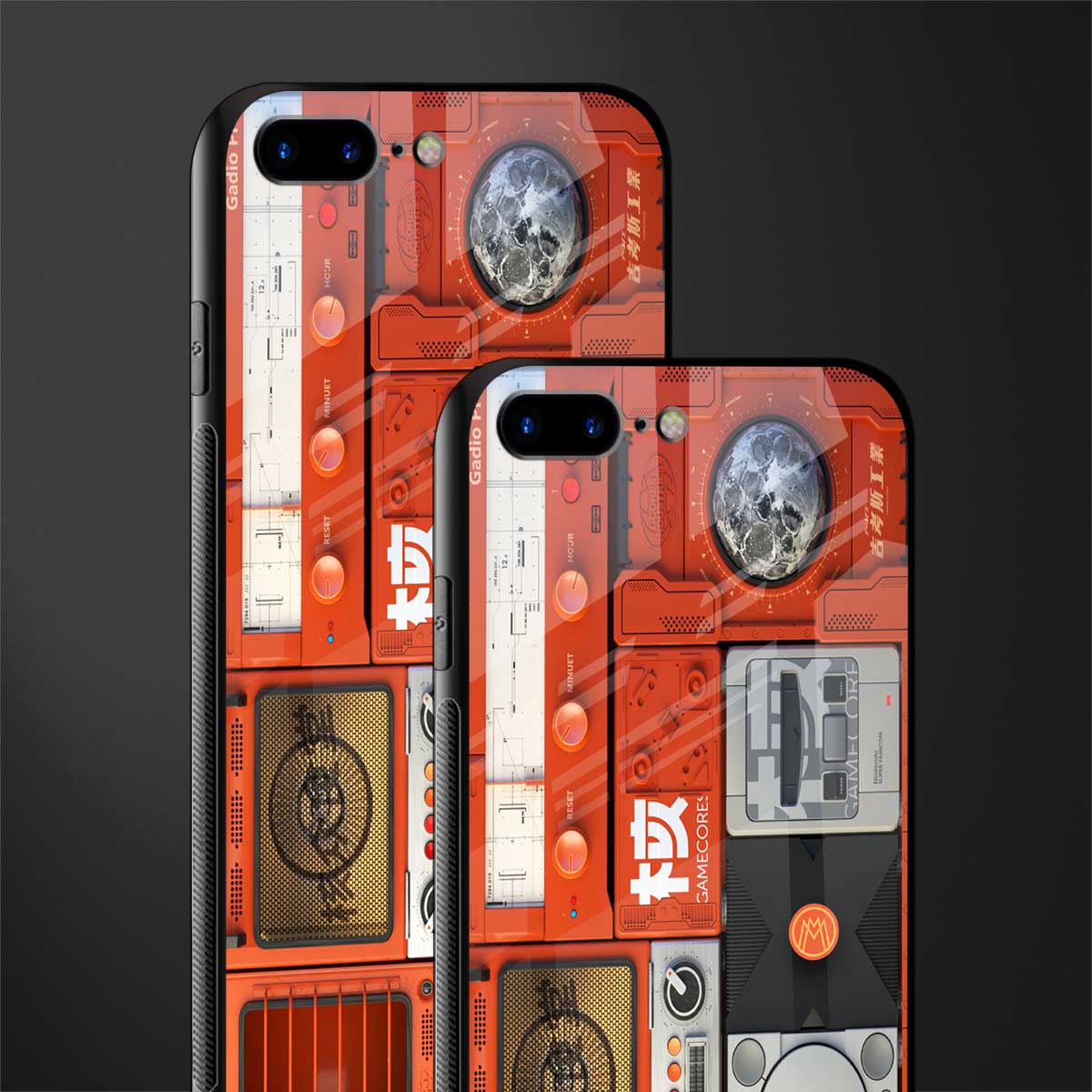 different world glass case for iphone 7 plus image-2