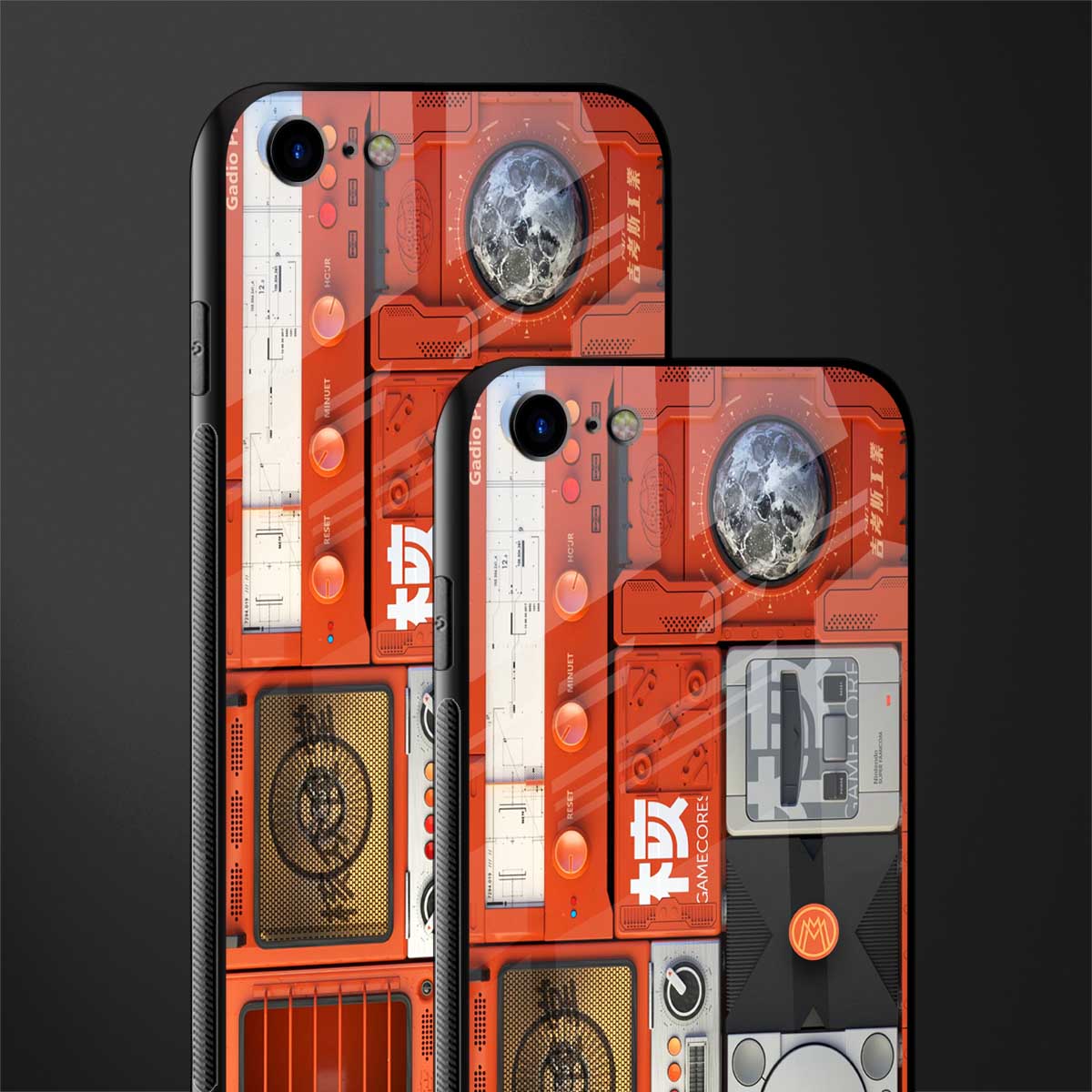 different world glass case for iphone se 2020 image-2