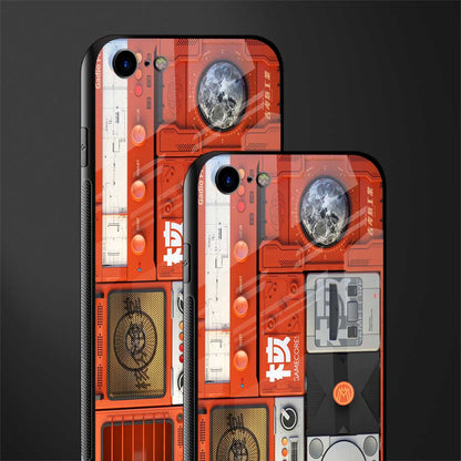 different world glass case for iphone se 2020 image-2