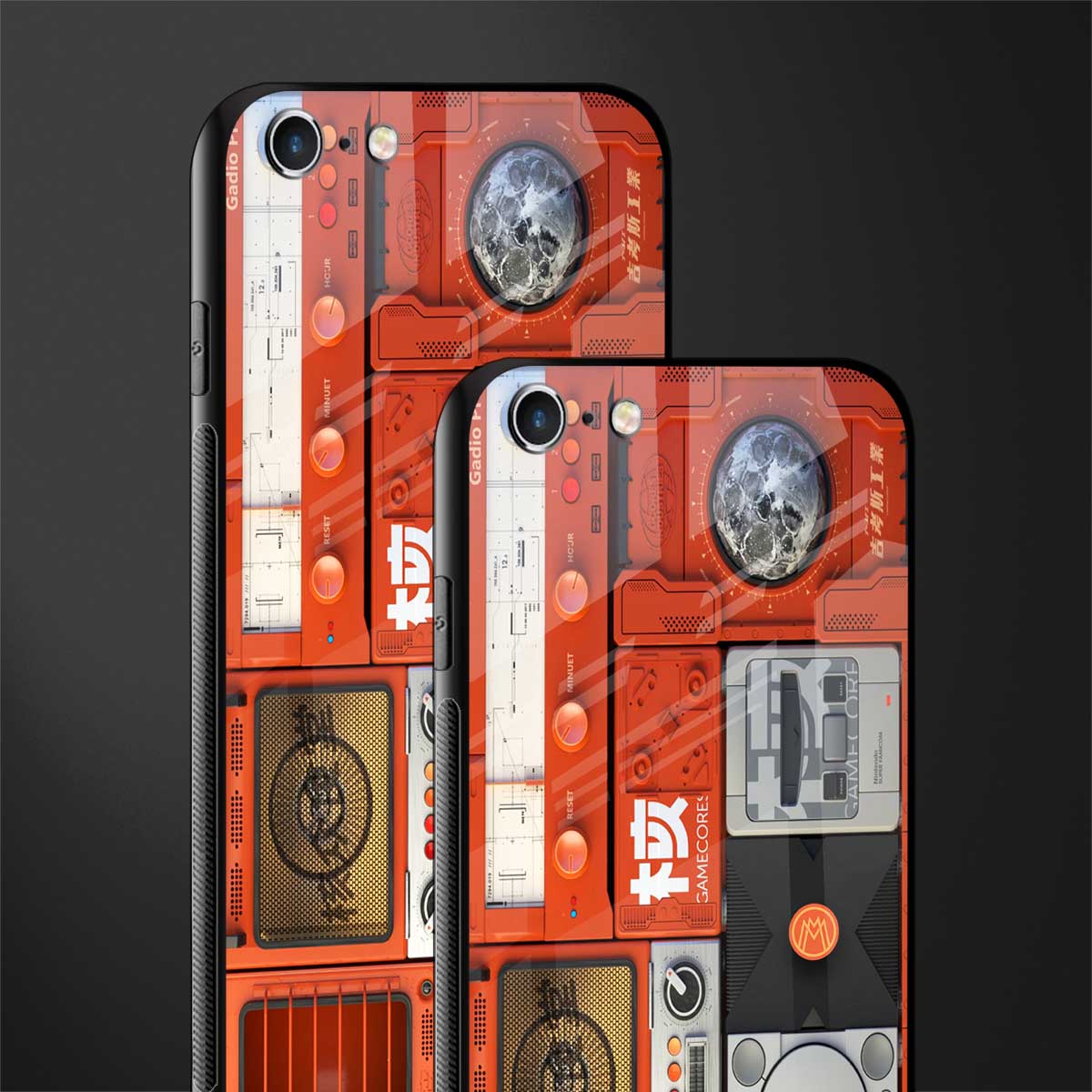 different world glass case for iphone 6 plus image-2