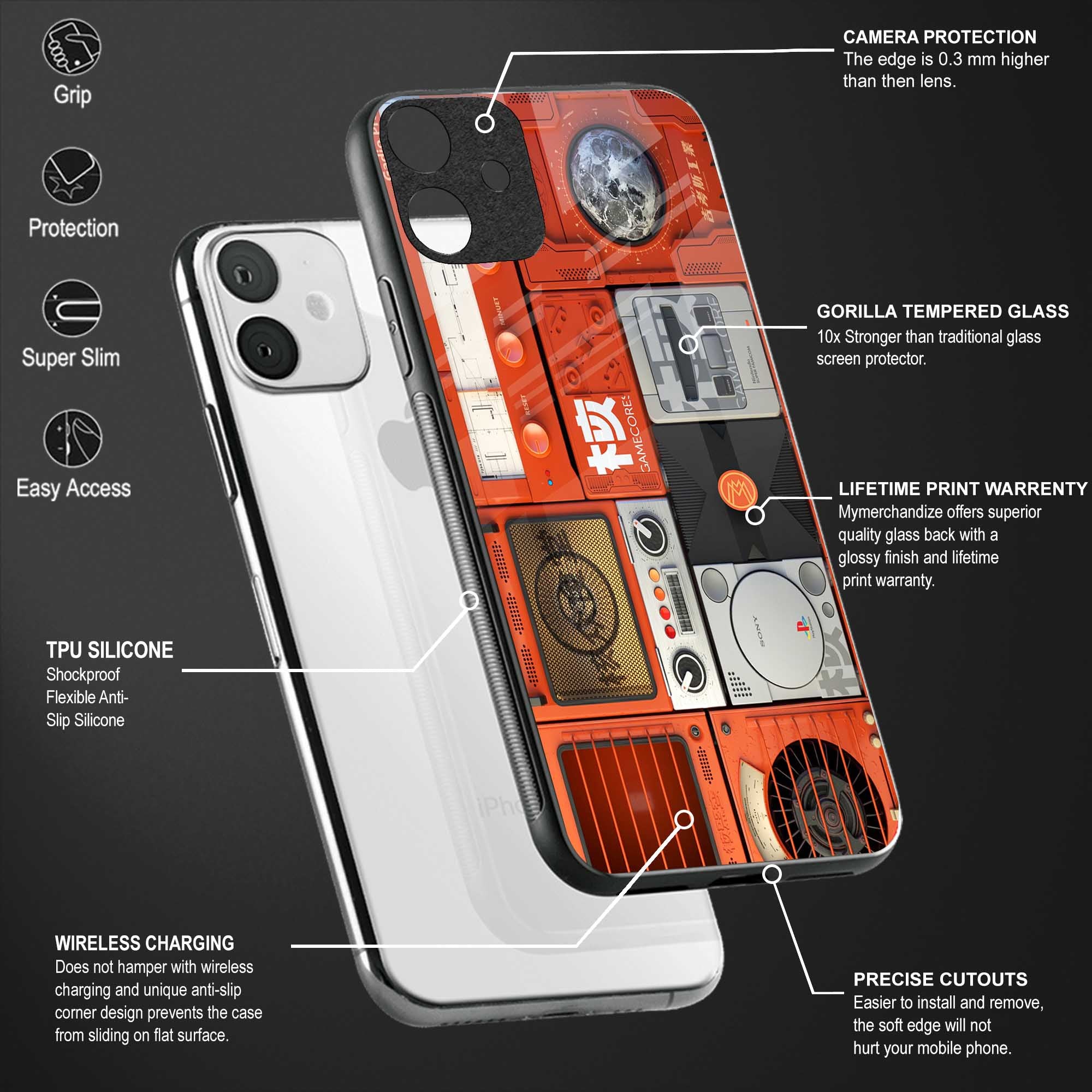 different world glass case for vivo t1 5g image-4