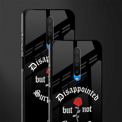 disappointed but not surprised glass case for poco x2 image-2