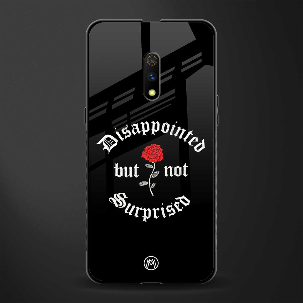 disappointed but not surprised glass case for oppo k3 image