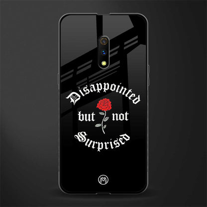 disappointed but not surprised glass case for oppo k3 image
