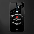 disappointed but not surprised glass case for oppo reno 2f image