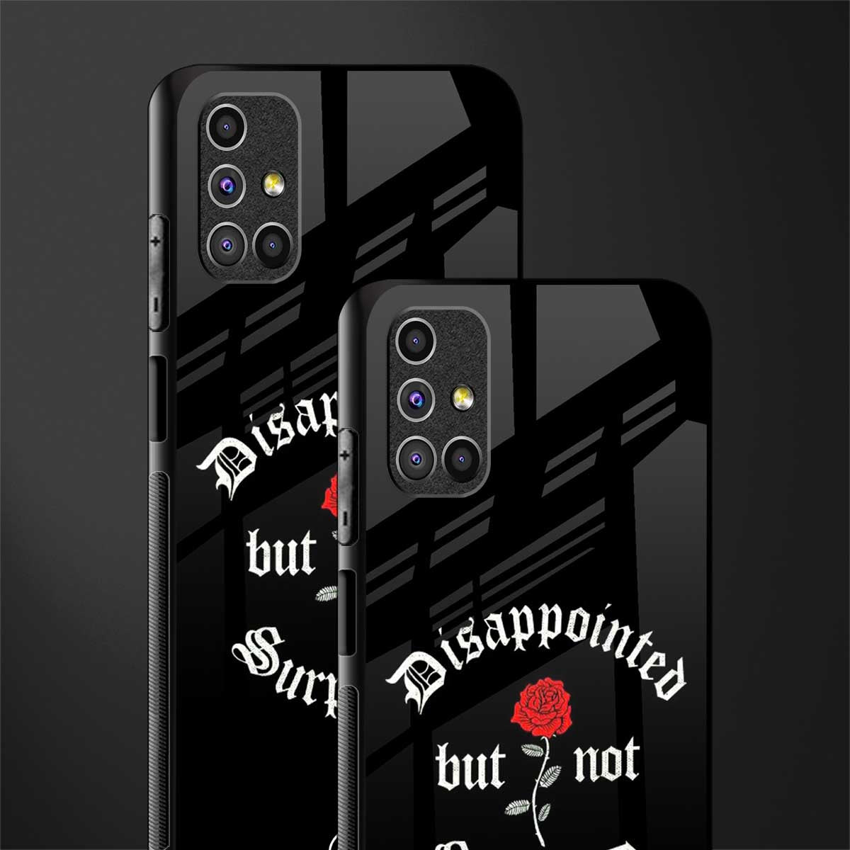 disappointed but not surprised glass case for samsung galaxy m31s image-2