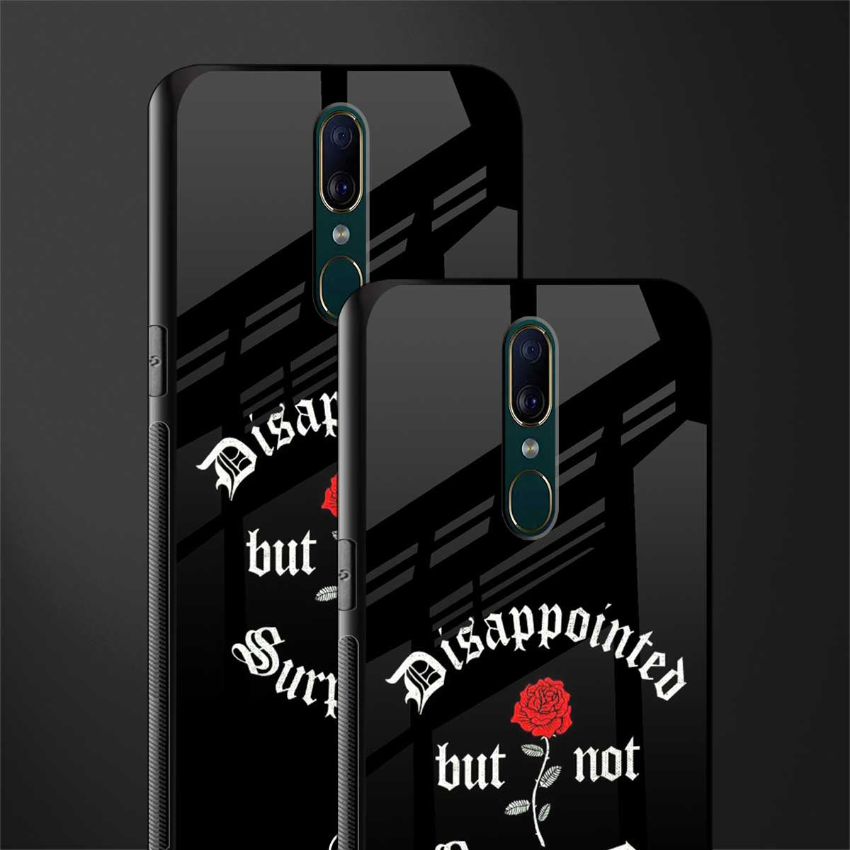 disappointed but not surprised glass case for oppo f11 image-2