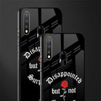 disappointed but not surprised glass case for vivo u20 image-2