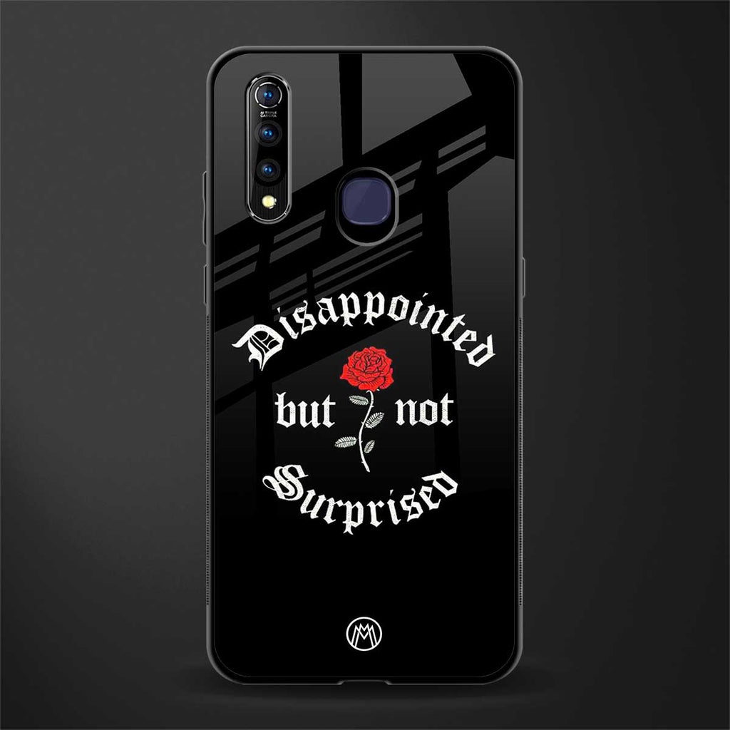 disappointed but not surprised glass case for vivo z1 pro image