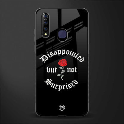 disappointed but not surprised glass case for vivo z1 pro image