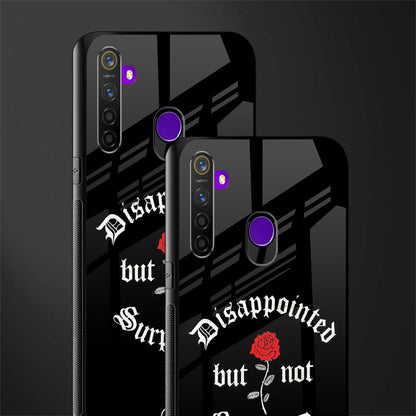 disappointed but not surprised glass case for realme 5i image-2