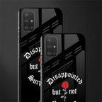disappointed but not surprised glass case for samsung galaxy a51 image-2