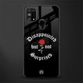 disappointed but not surprised glass case for samsung galaxy m31 prime edition image