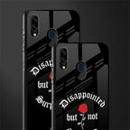 disappointed but not surprised glass case for samsung galaxy m10s image-2