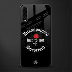 disappointed but not surprised glass case for samsung galaxy a70s image