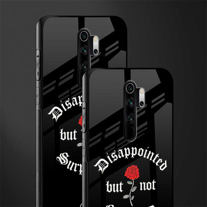 disappointed but not surprised glass case for redmi note 8 pro image-2