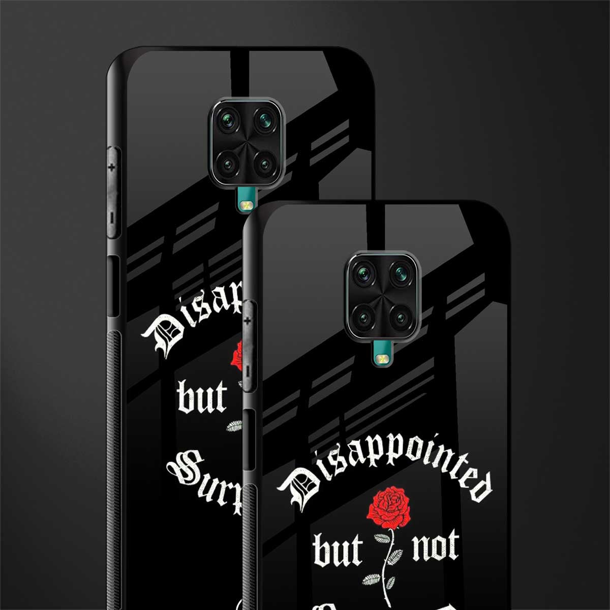 disappointed but not surprised glass case for redmi note 9 pro image-2