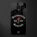 disappointed but not surprised glass case for redmi note 9 pro image
