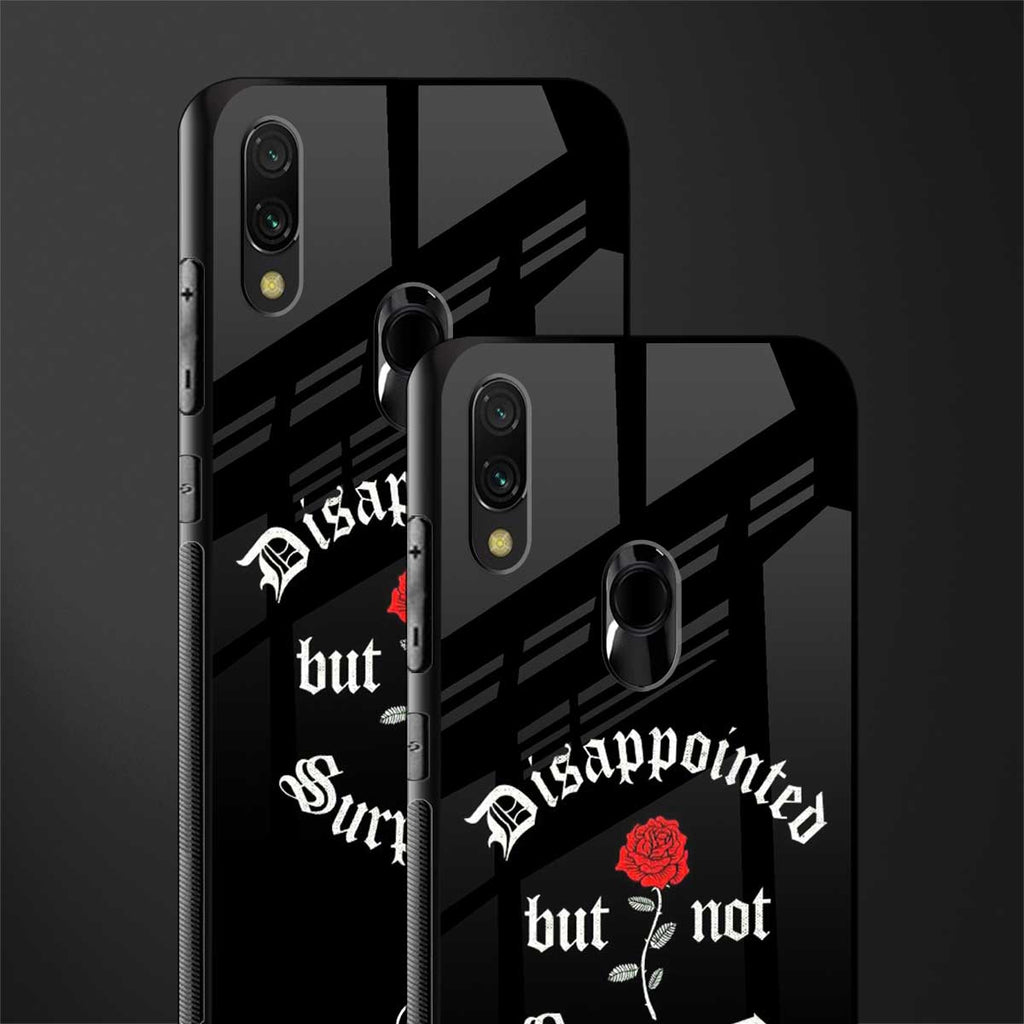 disappointed but not surprised glass case for redmi note 7s image-2