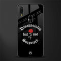 disappointed but not surprised glass case for redmi note 7s image