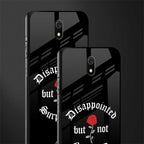 disappointed but not surprised glass case for redmi 8a image-2