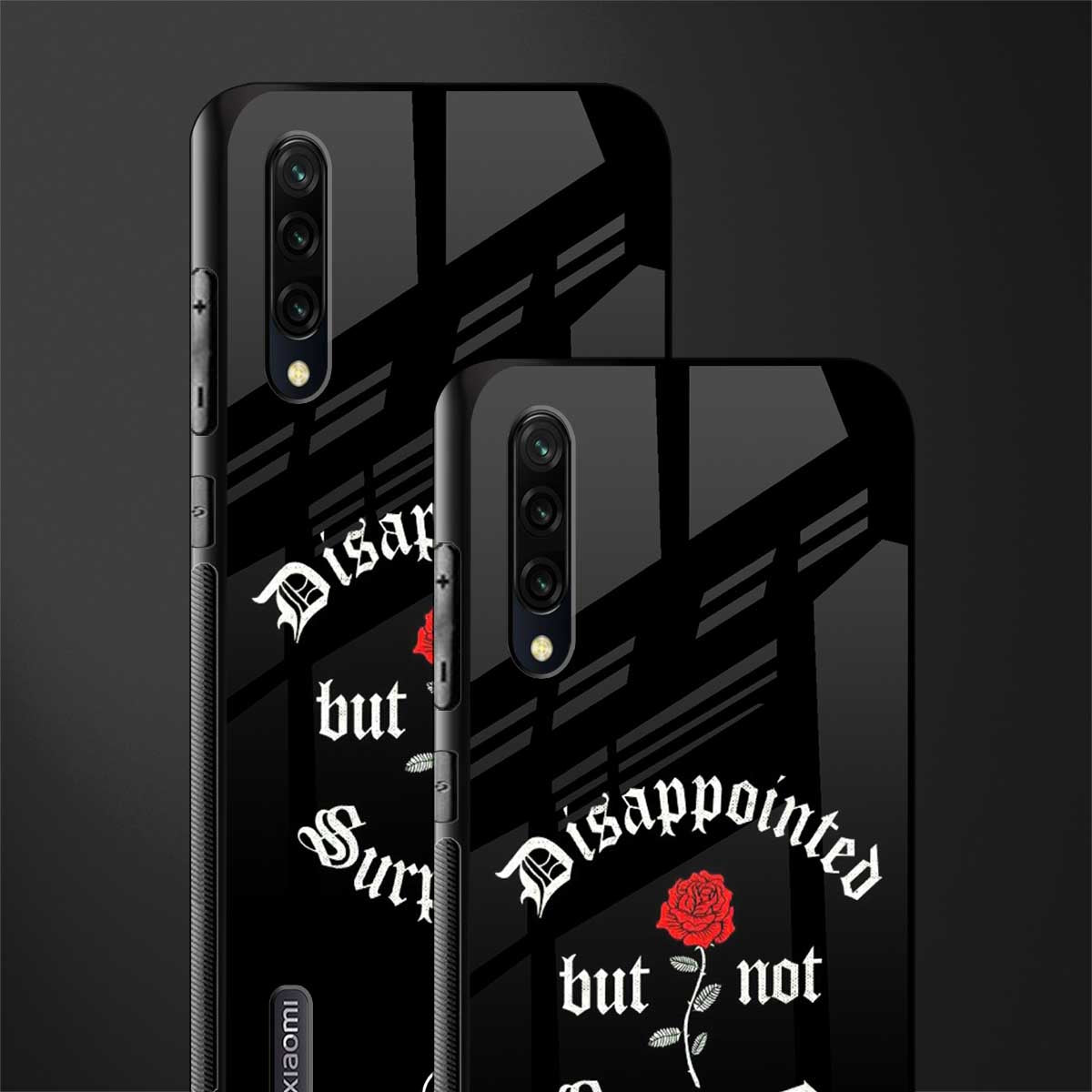 disappointed but not surprised glass case for mi a3 redmi a3 image-2