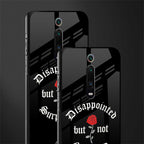 disappointed but not surprised glass case for redmi k20 image-2
